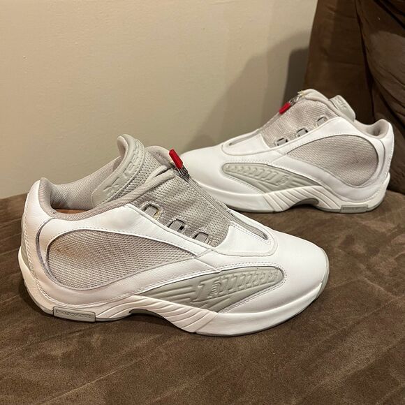 Reebok Classics Answer IV x Packer Shoes White Silver Allen Iverson Size 9 - Picture 9 of 11